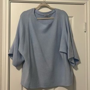 Blue over sized sweater
